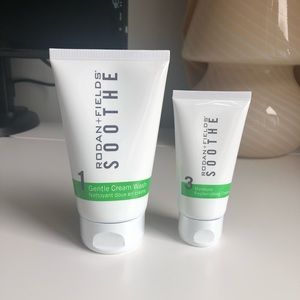 Rodan + Fields Soothe Cleanser and Moisturizer